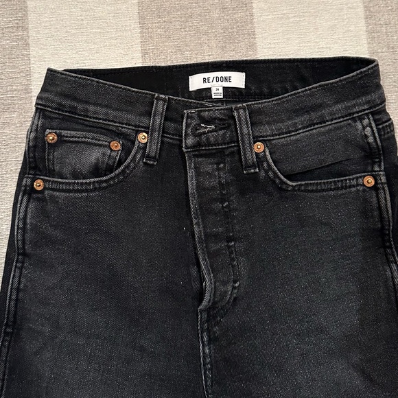 Re/Done Melanie High Rise Boot Cut in color NoHo - Picture 2 of 5